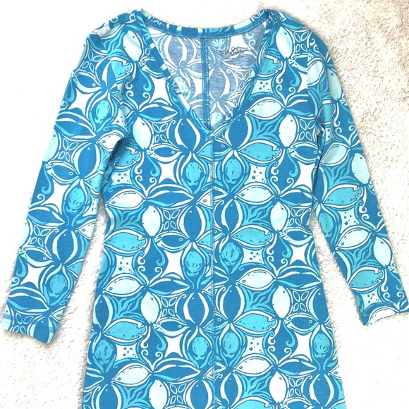 Lilly Pulitzer Juliet Mini Dress In What a Racquet - Picture 2 of 10
